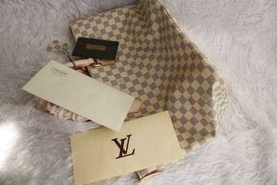 discount louis vuitton handbags damier azur canvas n51185 white wholesale