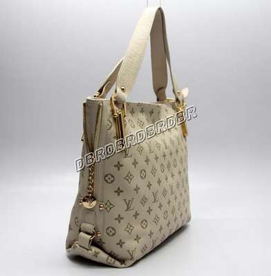 discount louis vuitton handbags leather m98039 monogram beige white wholesale