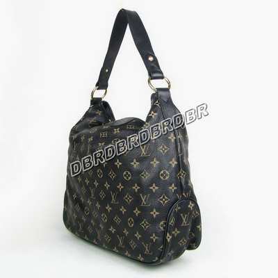 discount louis vuitton handbags leather m40353 black wholesale