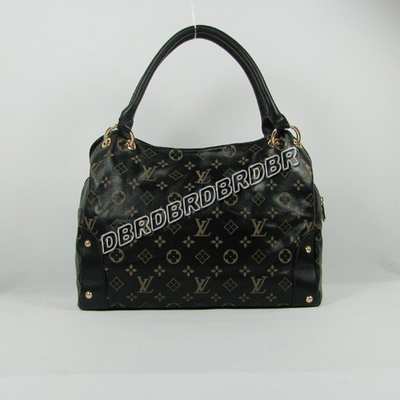 discount louis vuitton handbags leather m95001 black wholesale