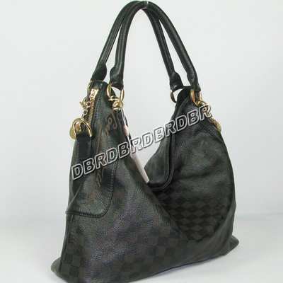 discount louis vuitton handbags leather m98556 black wholesale