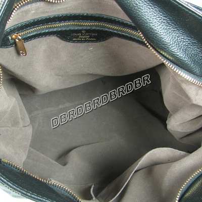 discount louis vuitton handbags leather n96670 black wholesale