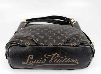 discount louis vuitton handbags leather m98033 black wholesale