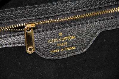 discount louis vuitton handbags leather m98033 black wholesale