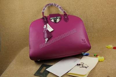 discount louis vuitton handbags epi leather m59042 purple wholesale