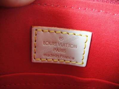 discount louis vuitton handbags monogram vernis m91606 red wholesale