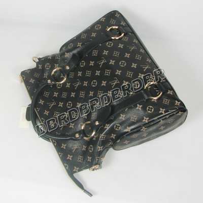 discount louis vuitton handbags leather m41232 black wholesale