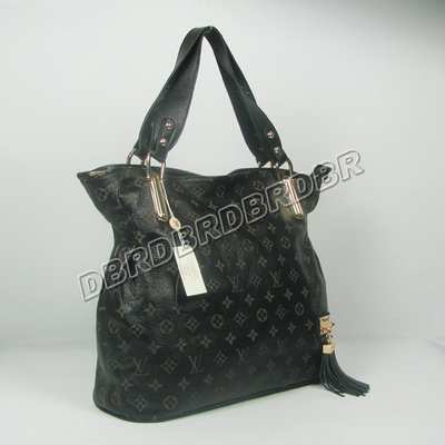 discount louis vuitton handbags leather m96867 black wholesale