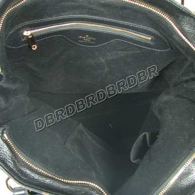 discount louis vuitton handbags leather m96867 black wholesale