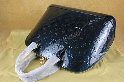 discount louis vuitton handbags monogram vernis m93625 blue wholesale