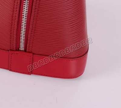 discount louis vuitton handbags epi leather m59316 purplish red wholesale