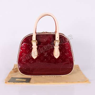 discount louis vuitton handbags monogram vernis m93513 purplish red wholesale