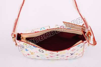 discount louis vuitton handbags monogram multicolore m40053 white multicolor wholesale