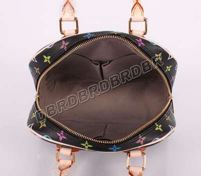 discount louis vuitton handbags monogram multicolore m92662 black pink wholesale