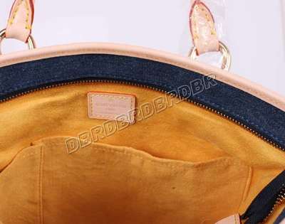 discount louis vuitton handbags monogram denim m95350 blue wholesale