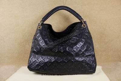 discount louis vuitton handbags monogram empreinte m93447 black wholesale