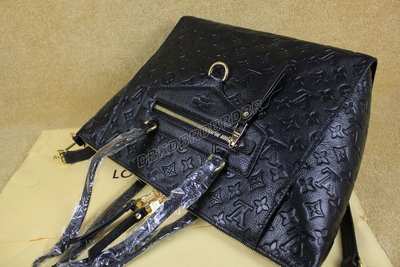 discount louis vuitton handbags monogram empreinte m93410 black wholesale