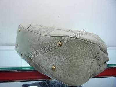 discount louis vuitton handbags monogram mahina m93128 beige white wholesale