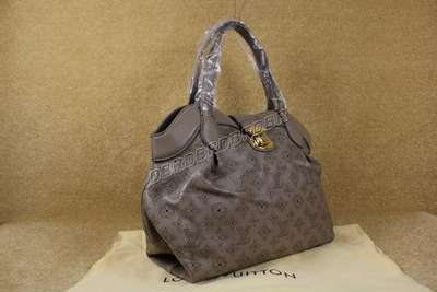 discount louis vuitton handbags monogram mahina m93081 gray wholesale