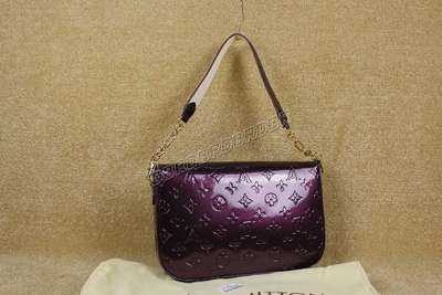 discount louis vuitton handbags monogram vernis m93598 purple wholesale