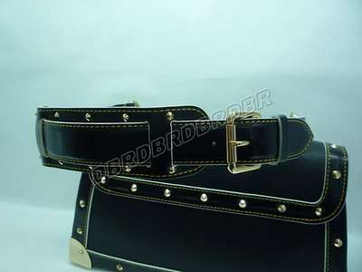 discount louis vuitton handbags suhali leather m91820 black wholesale