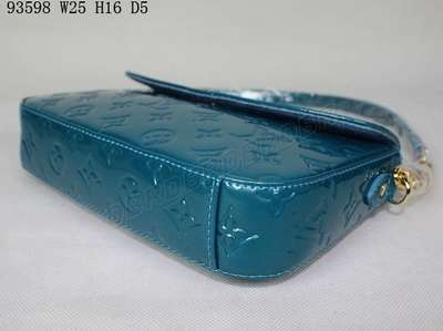 discount louis vuitton handbags monogram vernis m93598 blue wholesale