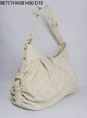 discount louis vuitton handbags monogram mahina m95717 beige white wholesale