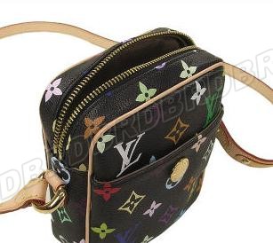 discount louis vuitton handbags monogram multicolore m40056 black wholesale