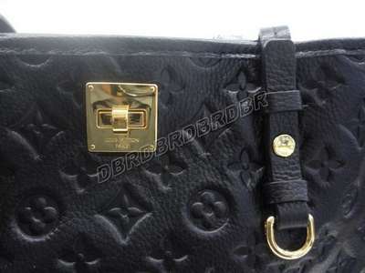 discount louis vuitton handbags monogram empreinte m40516 black wholesale