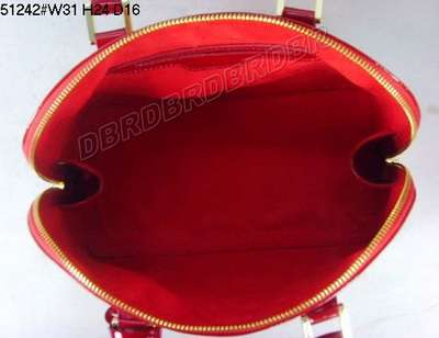 discount louis vuitton handbags monogram vernis 52142 red wholesale