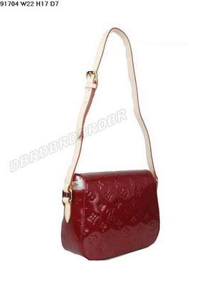 discount louis vuitton handbags monogram vernis 91704 red wholesale