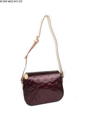 discount louis vuitton handbags monogram vernis 91704 claret-red wholesale