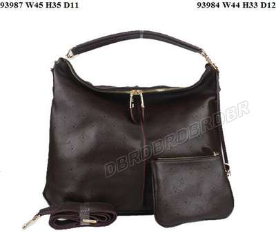 Discount Louis Vuitton Handbags Monogram Mahina 93987 coffee Wholesale